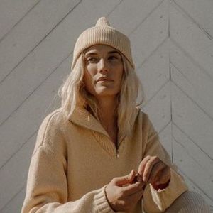 James Street Co wool Port beanie in Butter